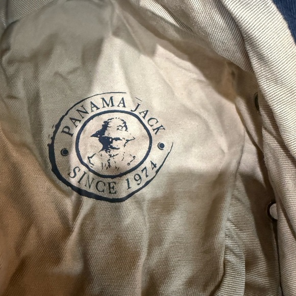 Panama Jack khaki Cotton Hat EUC Size Large unisex - Picture 6 of 9